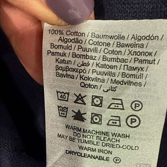 Jack and Jones Navy‎ Blue Lightweight Sweater Crowlneck - Picture 8 of 8